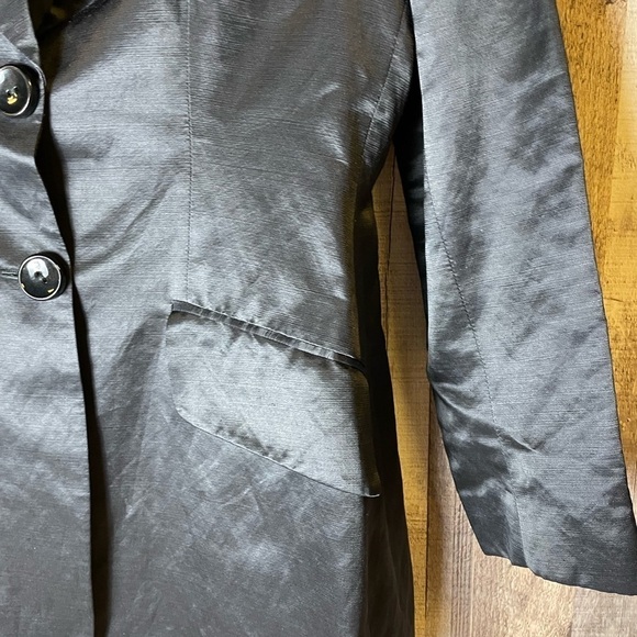 Vintage Dine Max Long Black Blazer - Picture 3 of 7